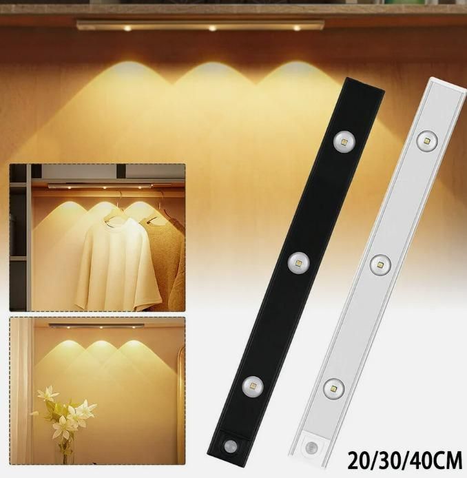 LED Motion Sensor Cabinet Light – Wireless, USB Rechargeable & Smart!